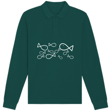 Load image into Gallery viewer, COMME des POISSONS Unisex Long Sleeve Polo
