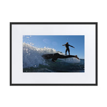 Load image into Gallery viewer, &quot;Sharing is Caring&quot; Matte Paper Framed Poster With Mat
