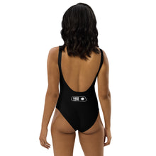 Load image into Gallery viewer, WHITE LOGO ONE PIECE SWIMSUIT
