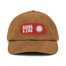 Load image into Gallery viewer, RED LOGO CORDUROY HAT
