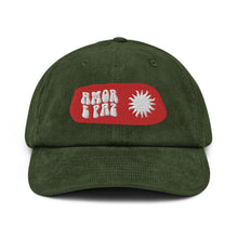 Load image into Gallery viewer, RED LOGO CORDUROY HAT
