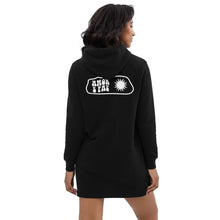 Load image into Gallery viewer, WHITE LOGO HOODIE DRESS
