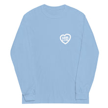 Load image into Gallery viewer, White Heart Unisex Long Sleeve Shirt
