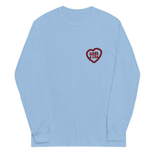 Load image into Gallery viewer, Maroon Heart Unisex Long Sleeve Shirt
