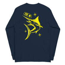 Load image into Gallery viewer, YELLOW SWORDFISH UNISEX LONG SLEEVE T-SHIRT
