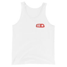 Load image into Gallery viewer, RED LOGO UNISEX TANK TOP
