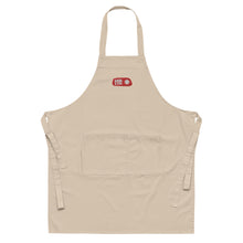Load image into Gallery viewer, RED LOGO ORGANIC COTTON APRON
