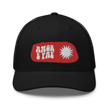 Load image into Gallery viewer, RED LOGO TRUCKER HAT

