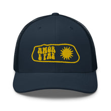 Load image into Gallery viewer, YELLOW LOGO TRUCKER HAT
