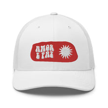 Load image into Gallery viewer, RED LOGO TRUCKER HAT
