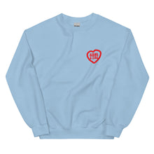 Load image into Gallery viewer, Red Heart Unisex Sweatshirt
