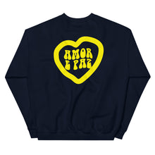 Load image into Gallery viewer, Yellow Heart Unisex Sweatshirt
