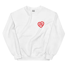 Load image into Gallery viewer, Red Heart Unisex Sweatshirt
