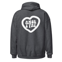 Load image into Gallery viewer, White Heart Unisex Hoodie
