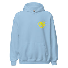 Load image into Gallery viewer, Yellow Heart Unisex Hoodie
