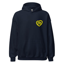 Load image into Gallery viewer, Yellow Heart Unisex Hoodie
