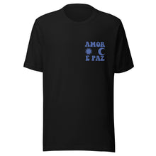 Load image into Gallery viewer, BOM DIA, BOA NOITE (BLUE) UNISEX TEE
