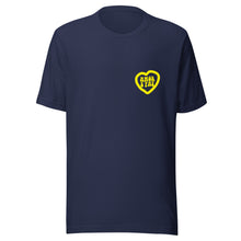 Load image into Gallery viewer, Yellow Heart Unisex t-shirt
