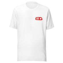 Load image into Gallery viewer, RED LOGO UNISEX T-SHIRT
